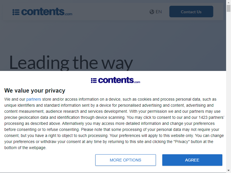 Contents logo